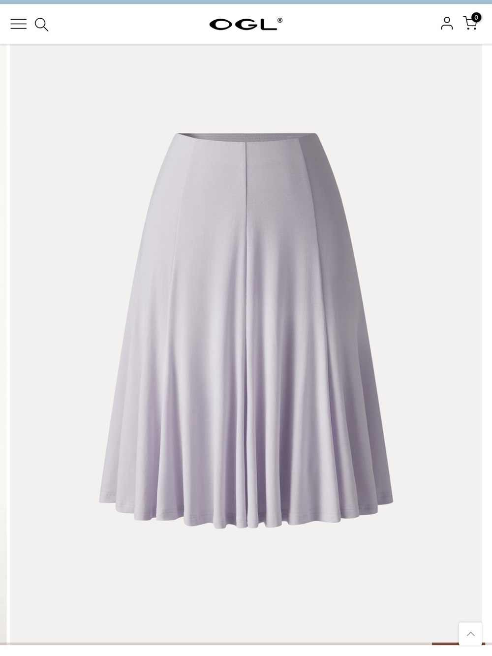 OGL Light Lavender Circle Skirt